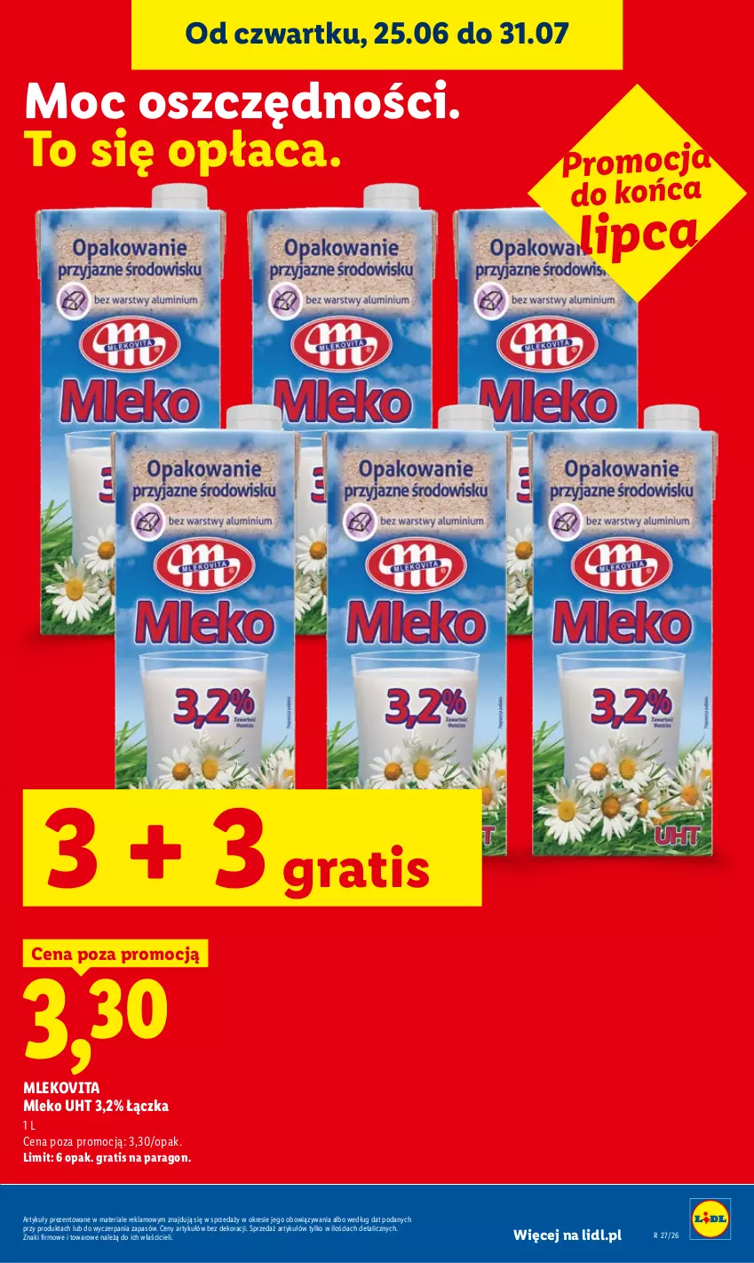 Gazetka promocyjna Lidl - Gazetka ważna od 29.06 do 1.07 - ważna 29.06 do 01.07.2026 - strona 47 - produkty: Gra, Mleko, Mlekovita