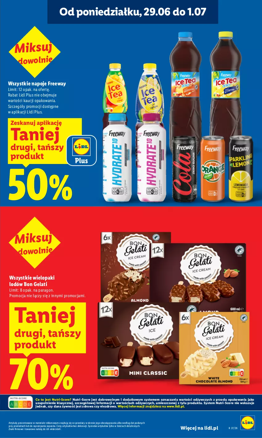 Gazetka promocyjna Lidl - Gazetka ważna od 29.06 do 1.07 - ważna 29.06 do 01.07.2026 - strona 7 - produkty: Napoje