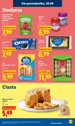Gazetka promocyjna Lidl - Gazetka ważna od 29.06 do 1.07 - Gazetka - ważna od 01.07 do 01.07.2026 - strona 73 - produkty: Piernik, Sękacz, Galaretki, Rurki, Mentos, Gala, Kakao, Oreo