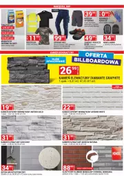 Gazetka promocyjna Merkury Market - Bielsko-Biała, Cieszyn, Jarosław, Kielce, Krosno, Ładna, Mielec, Nowy Sącz, Rybnik, Szaflary, Zamość - Gazetka - ważna od 31.05 do 31.05.2021 - strona 37 - produkty: Gra, Kamień elewacyjny, Sandał, Kosz, Diamant, Koszulka, LANA, Wełna, Rękawice, Spodnie, Kamień gipsowy, Fa