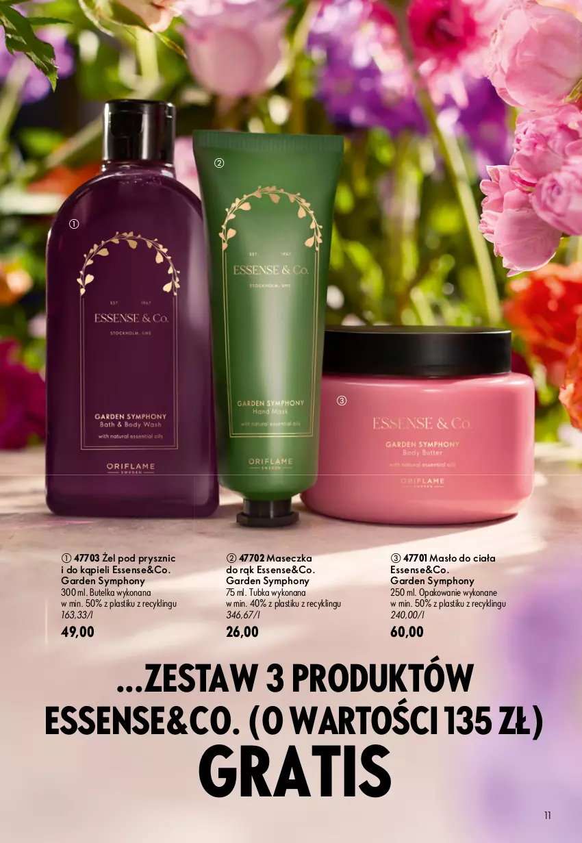 Gazetka promocyjna Oriflame - eKatalog 11 - ważna 29.07 do 18.08.2026 - strona 11 - produkty: Gra, Masło, Masło do ciała