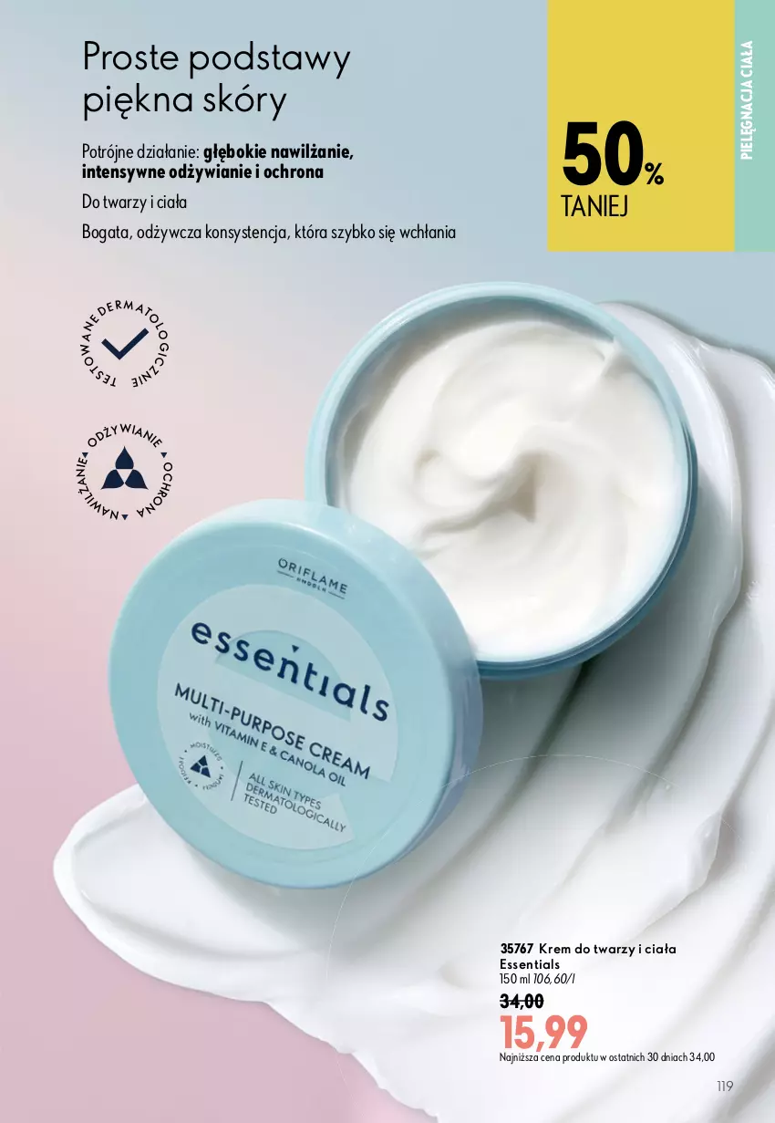 Gazetka promocyjna Oriflame - eKatalog 11 - ważna 29.07 do 18.08.2026 - strona 119 - produkty: Krem do twarzy