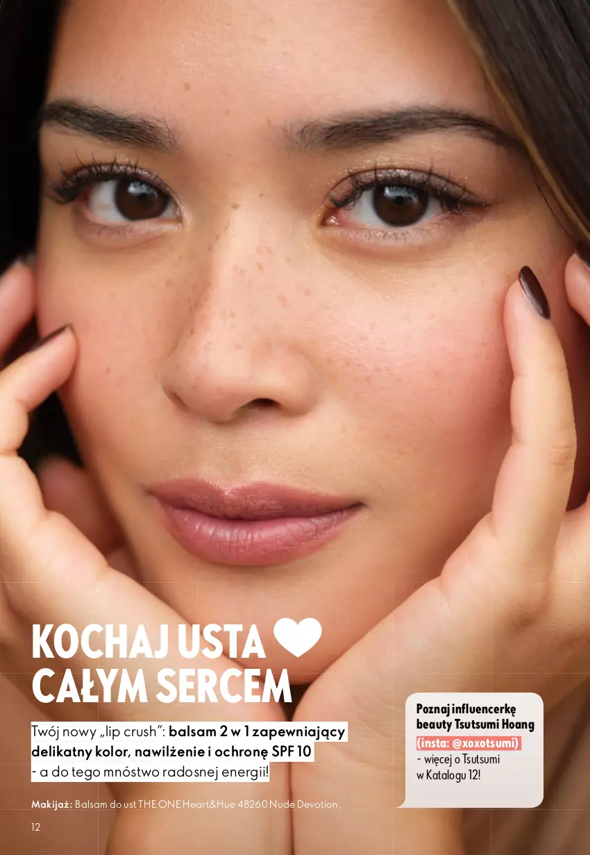 Gazetka promocyjna Oriflame - eKatalog 11 - ważna 29.07 do 18.08.2026 - strona 12 - produkty: Balsam do ust, Koc, Makijaż, Ser, The ONE
