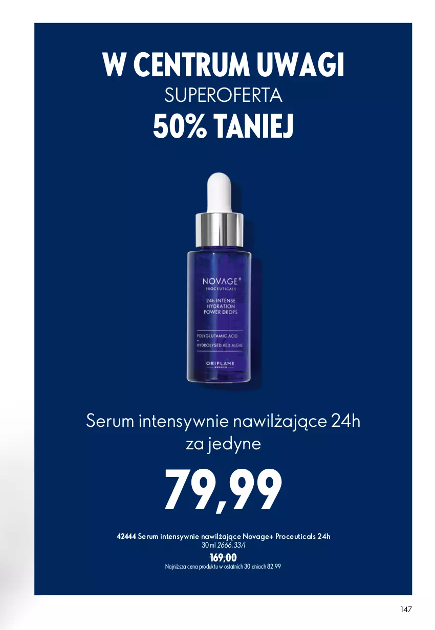 Gazetka promocyjna Oriflame - eKatalog 11 - ważna 29.07 do 18.08.2026 - strona 147 - produkty: NovAge, Rum, Ser, Serum, Wagi