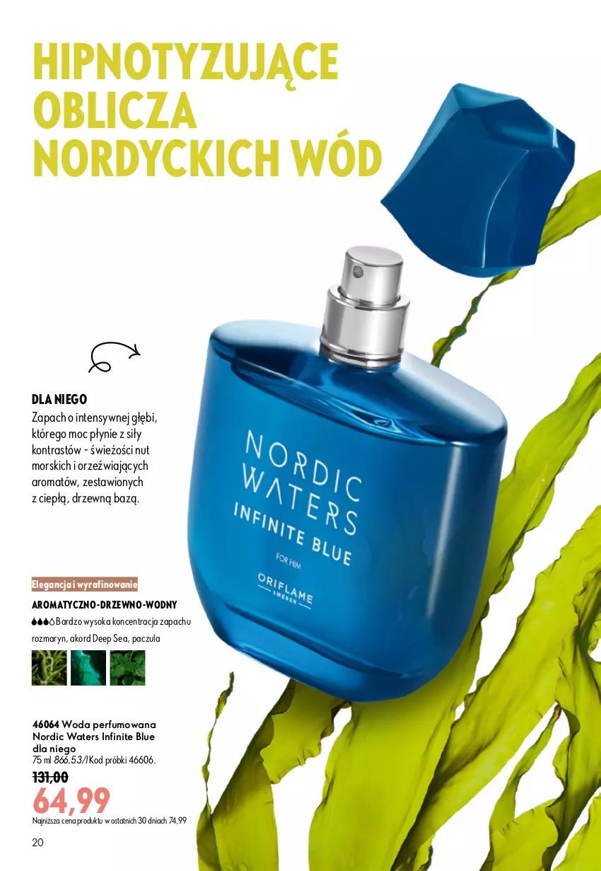 Gazetka promocyjna Oriflame - eKatalog 11 - ważna 29.07 do 18.08.2026 - strona 20 - produkty: Perfum, Sok, Woda, Woda perfumowana