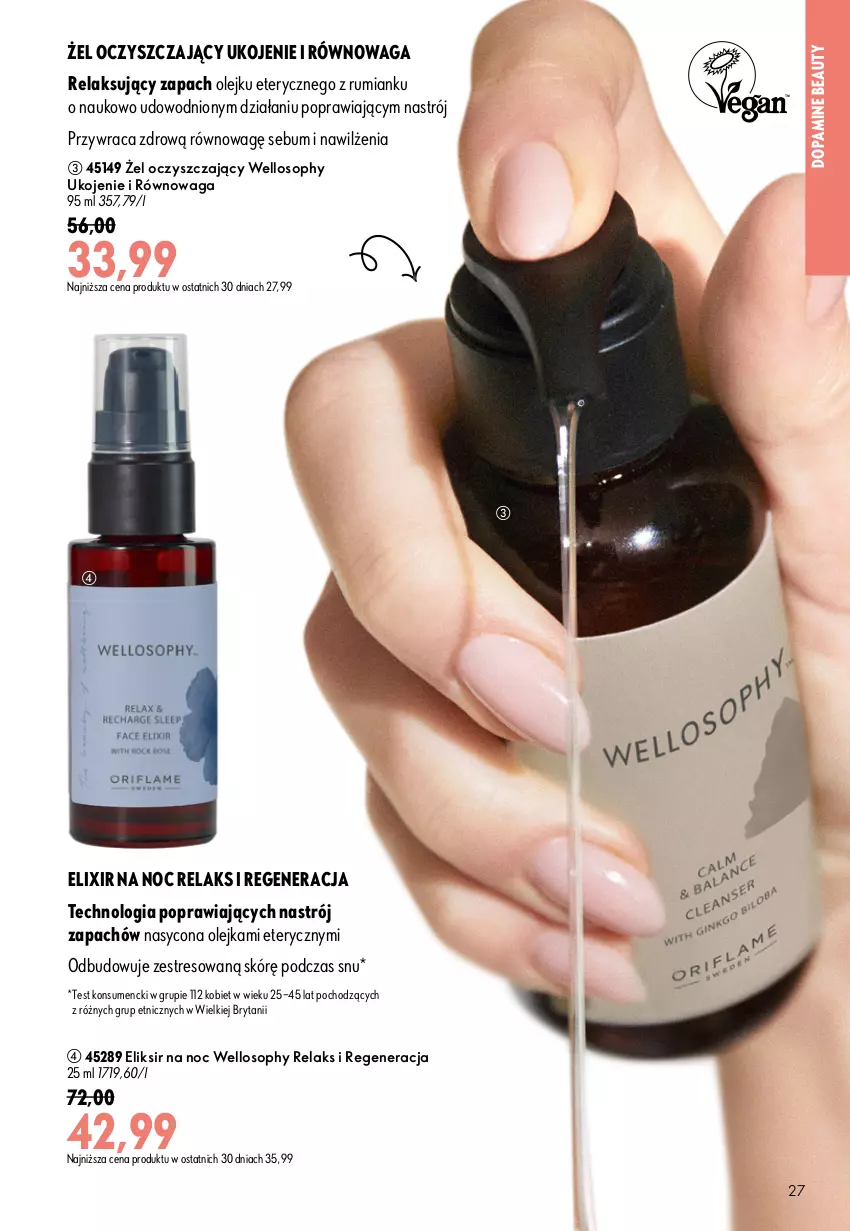 Gazetka promocyjna Oriflame - eKatalog 11 - ważna 29.07 do 18.08.2026 - strona 27 - produkty: Olej, Rum, Waga