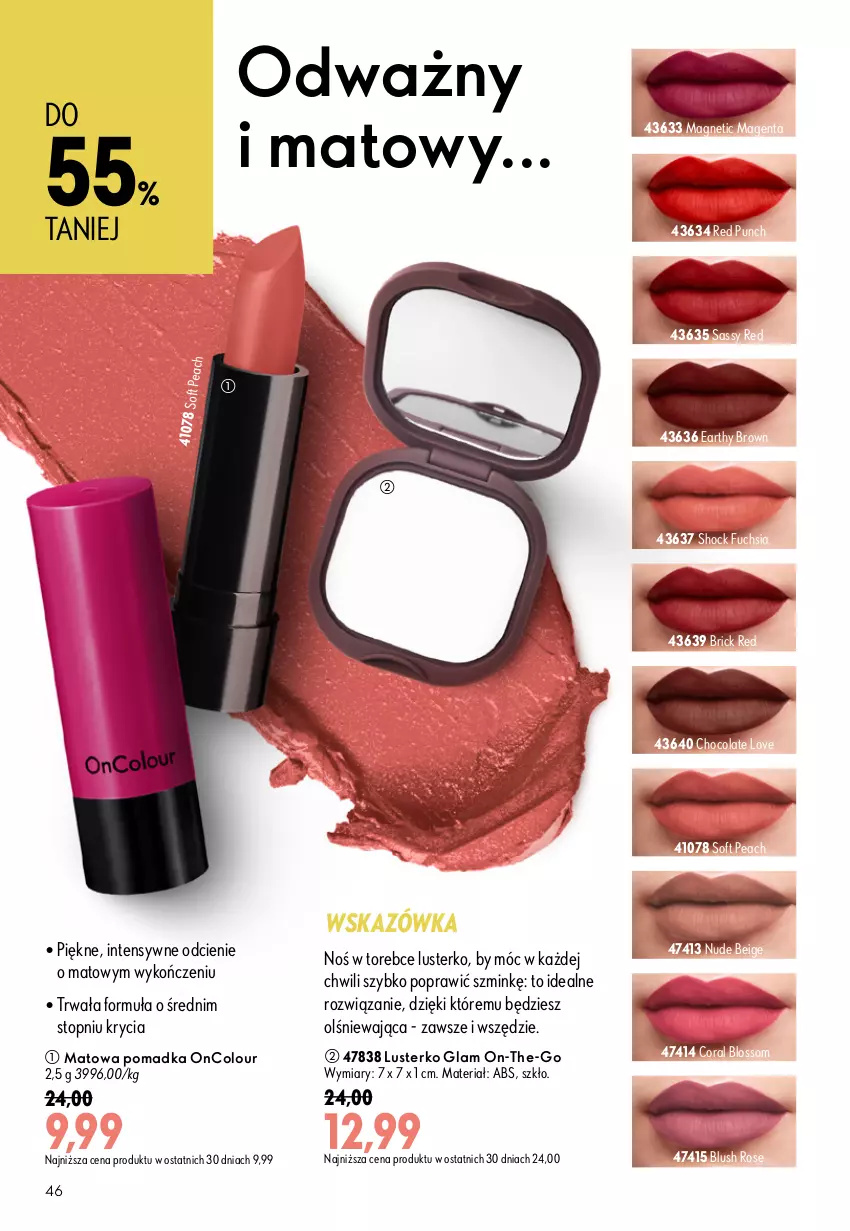 Gazetka promocyjna Oriflame - eKatalog 11 - ważna 29.07 do 18.08.2026 - strona 46 - produkty: OnColour, Oral B, Top