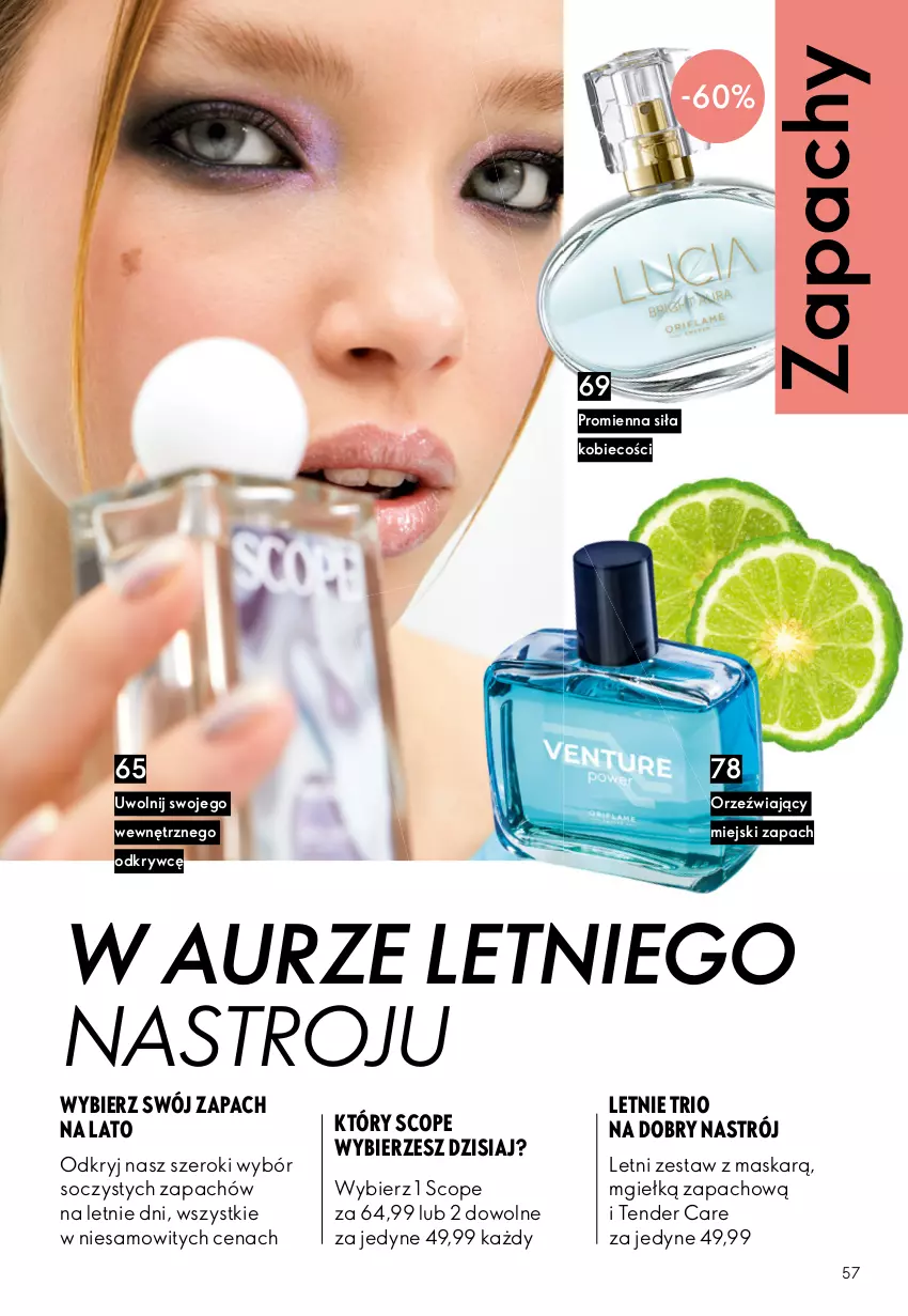 Gazetka promocyjna Oriflame - eKatalog 11 - ważna 29.07 do 18.08.2026 - strona 57 - produkty: Maska, O nas, Tender Care