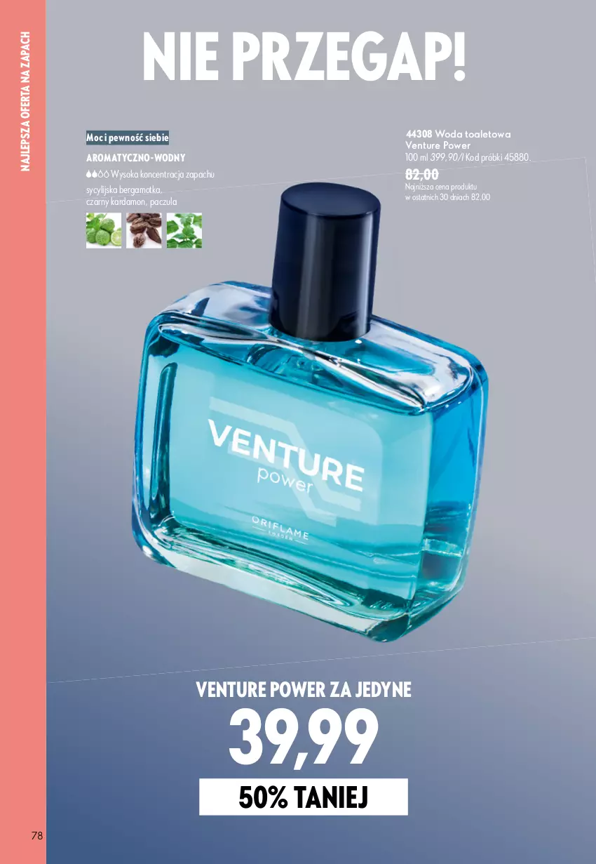 Gazetka promocyjna Oriflame - eKatalog 11 - ważna 29.07 do 18.08.2026 - strona 78 - produkty: Sok, Woda, Woda toaletowa