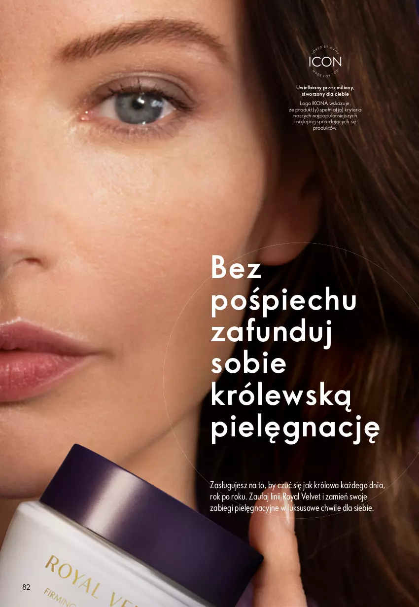 Gazetka promocyjna Oriflame - eKatalog 11 - ważna 29.07 do 18.08.2026 - strona 82 - produkty: Fa, Lion, Piec, Royal Velvet, Velvet