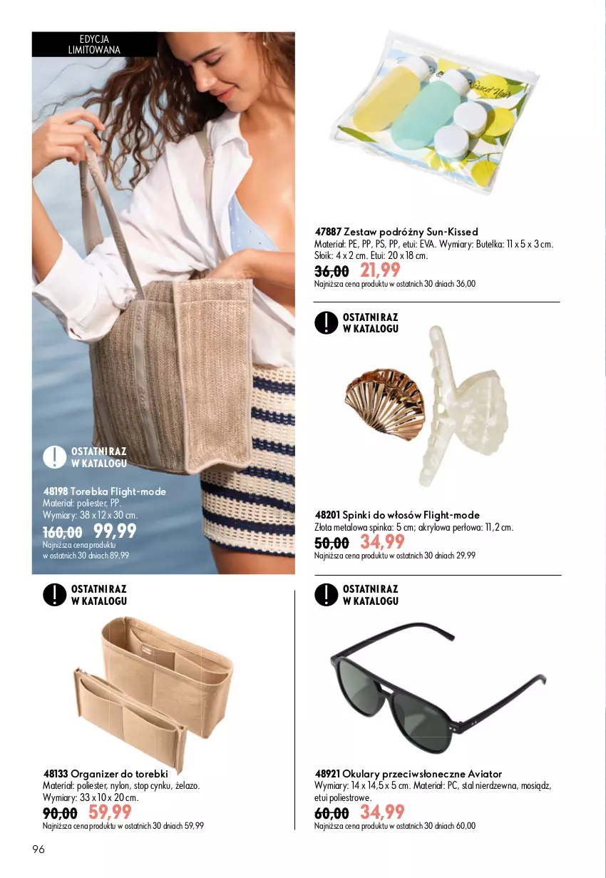 Gazetka promocyjna Oriflame - eKatalog 11 - ważna 29.07 do 18.08.2026 - strona 96 - produkty: Cynk, Inka, Organizer, Top, Torebka