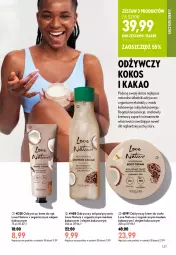 Gazetka promocyjna Oriflame - eKatalog 11 - Gazetka - ważna od 18.08 do 18.08.2026 - strona 137 - produkty: Krem do rąk, Krem do ciała, Kakao, Olej, Kokos, Love Nature