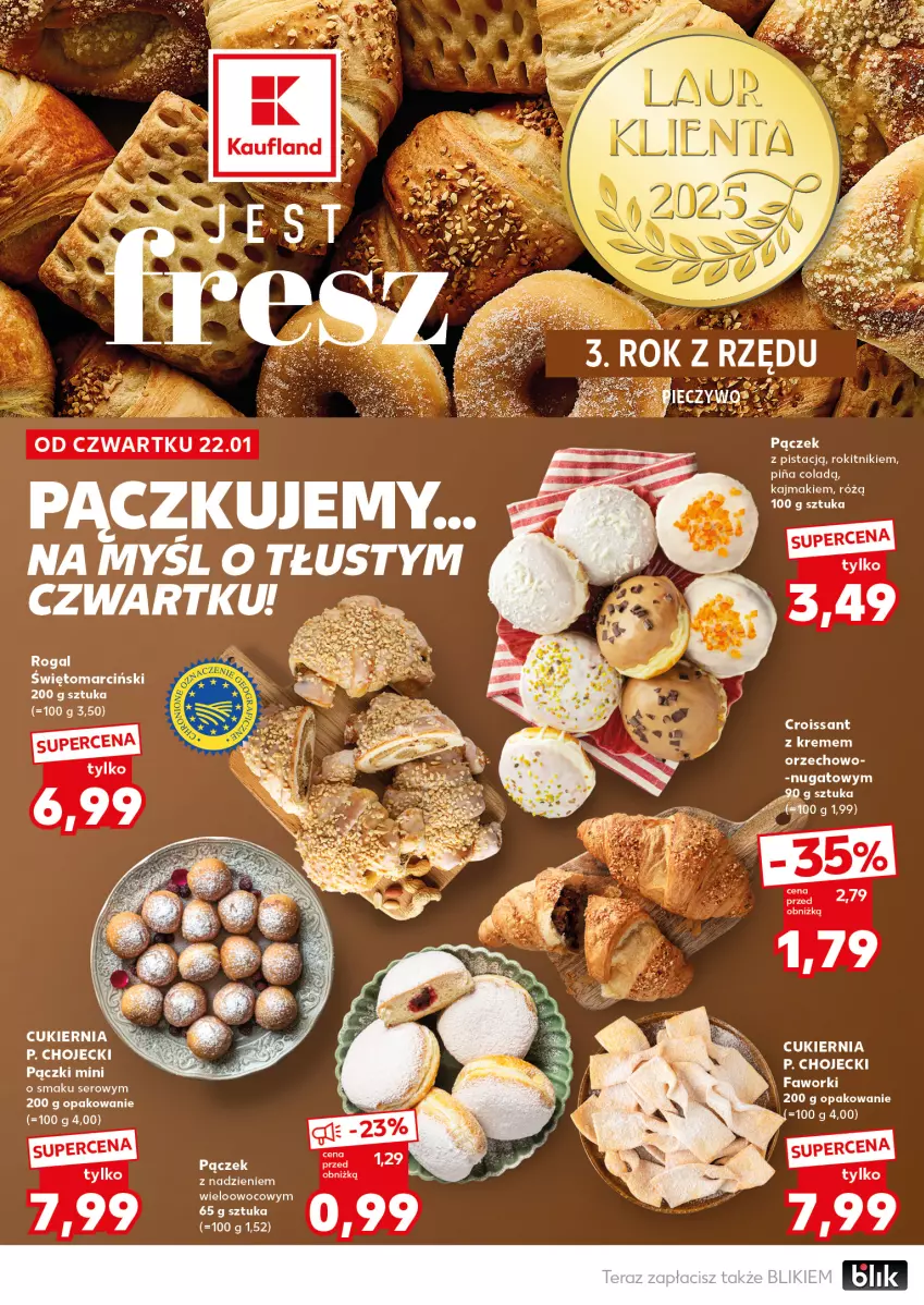 Gazetka promocyjna Kaufland - Mocny Start - ważna 26.01 do 28.01.2026 - strona 14 - produkty: Croissant, Cukier, Pączek