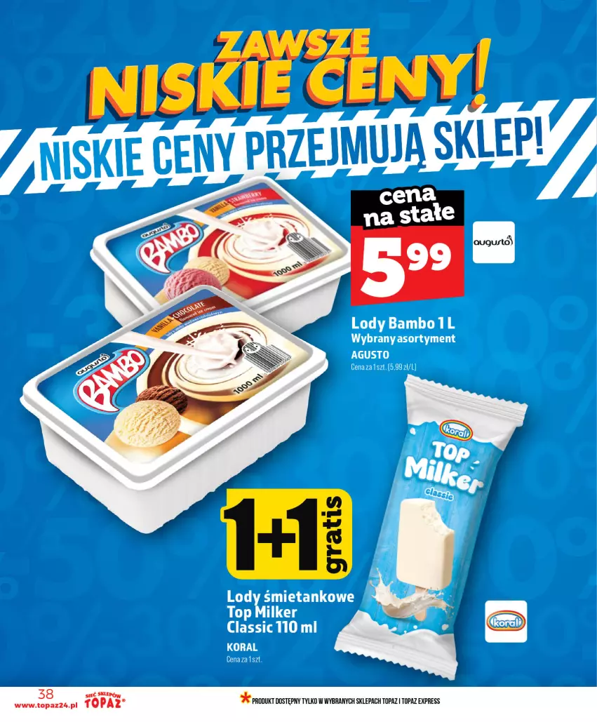 Gazetka promocyjna Topaz - Gazetka - ważna 11.06 do 17.06.2026 - strona 38 - produkty: Top