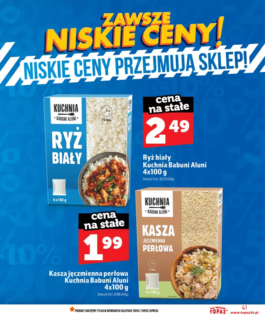 Gazetka promocyjna Topaz - Gazetka - ważna 11.06 do 17.06.2026 - strona 41 - produkty: Babuni, Kuchnia, Top