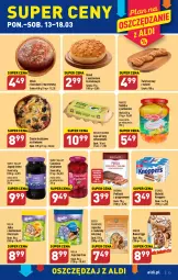 Gazetka promocyjna Aldi - Pełen katalog - Gazetka - ważna od 18.03 do 18.03.2023 - strona 13 - produkty: Sałatka, Ser, Sól, Salami, Jaja, Jagody, Sałat, Szynka, Maszynka, Knoppers, Chleb, Donut, Oreo, Kinder, Milka