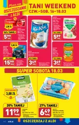 Gazetka promocyjna Aldi - Pełen katalog - Gazetka - ważna od 18.03 do 18.03.2023 - strona 18 - produkty: Hofburger, BoboVita, Pasta do zębów, Sanki, Burger, Gouda, Colgate, Kokos, LG