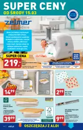 Gazetka promocyjna Aldi - Pełen katalog - Gazetka - ważna od 18.03 do 18.03.2023 - strona 22 - produkty: Piec, Odkurzacz, Sok, Ser, Sól, Blender, Odkurzacze, Maszynka do mielenia, Serwetki, Mikser, Taca, Forma do pieczenia, LANA, Szynka, Sitko, Maszynka, Zelmer, Piekarnik, Folia aluminiowa, Fa