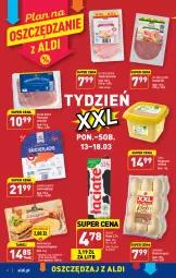 Gazetka promocyjna Aldi - Pełen katalog - Gazetka - ważna od 18.03 do 18.03.2023 - strona 8 - produkty: Piec, Salami, Prosciutto, Szynka, Margaryna, Lasagne bolognese, Lasagne, Kluski na parze, Flora, Mleko