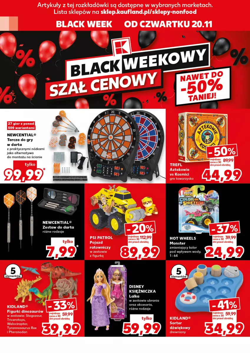Gazetka promocyjna Kaufland - Kaufland - ważna 20.11 do 26.11.2025 - strona 8 - produkty: Dinozaur, Gra, Gry, Lack, Lalka, Pojazd, Ubrania