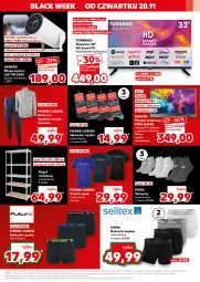 Gazetka promocyjna Kaufland - Kaufland - Gazetka - ważna od 26.11 do 26.11.2025 - strona 7 - produkty: Puma, Ser, Mus, Karp, Regał, Pierre Cardin, Telewizor, Regał metalowy, Bokserki