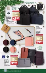 Gazetka promocyjna Aldi - Najlepsze prezenty - Gazetka - ważna od 24.12 do 24.12.2024 - strona 20 - produkty: Torebka, Top, Por, Torba na laptopa, Długopis, Plecak, Torba, Smartfon