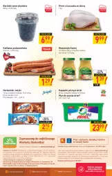 Gazetka promocyjna Stokrotka - Market - Gazetka - ważna od 11.08 do 11.08.2021 - strona 12 - produkty: Płyn do prania, Kurczak, Ser, Mus, Telefon, Szal, Jeżyki, Karp, Kosz, O nas, Kiełbasa podwawelska, Wawel, Herbatniki, Ariel, Wagi, Kamis, Kiełbasa, Olewnik, Musztarda