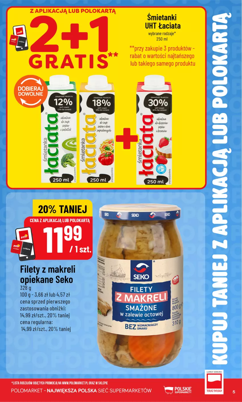 Gazetka promocyjna PoloMarket - Katalog Kupuj taniej z POLOappką - ważna 26.08 do 01.09.2026 - strona 5 - produkty: Deser, Fa, SEKO, Ser