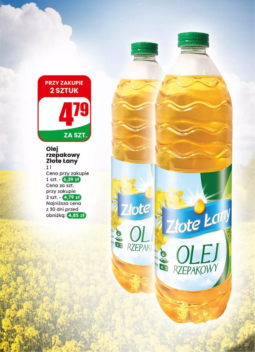 Gazetka promocyjna Dino - Gazetka 01 / 2026 - ważna 31.12.2025 do 05.01.2026 - strona 21 - produkty: Olej, Olej rzepakowy