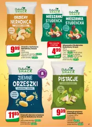 Gazetka promocyjna Dino - Gazetka 01 / 2026 - Gazetka - ważna od 05.01 do 05.01.2026 - strona 47 - produkty: Pistacje, Orzeszki, Mieszanka studencka, Orzeszki ziemne