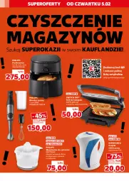 Gazetka promocyjna Kaufland - Kaufland - Gazetka - ważna od 10.02 do 10.02.2026 - strona 16 - produkty: Ser, Philips, Blender ręczny, Blender, Czajnik, Wyciskarka, Grill