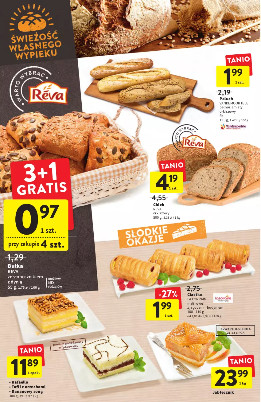 Gazetka promocyjna Intermarche - ważna 21.07 do 27.07.2022 - strona 22 - produkty: Bułka, Chleb, Dynią, Fa