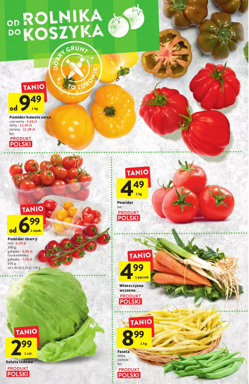 Gazetka promocyjna Intermarche - ważna 21.07 do 27.07.2022 - strona 8 - produkty: Fa, Fasola, Sałat, Sałata lodowa, Ser