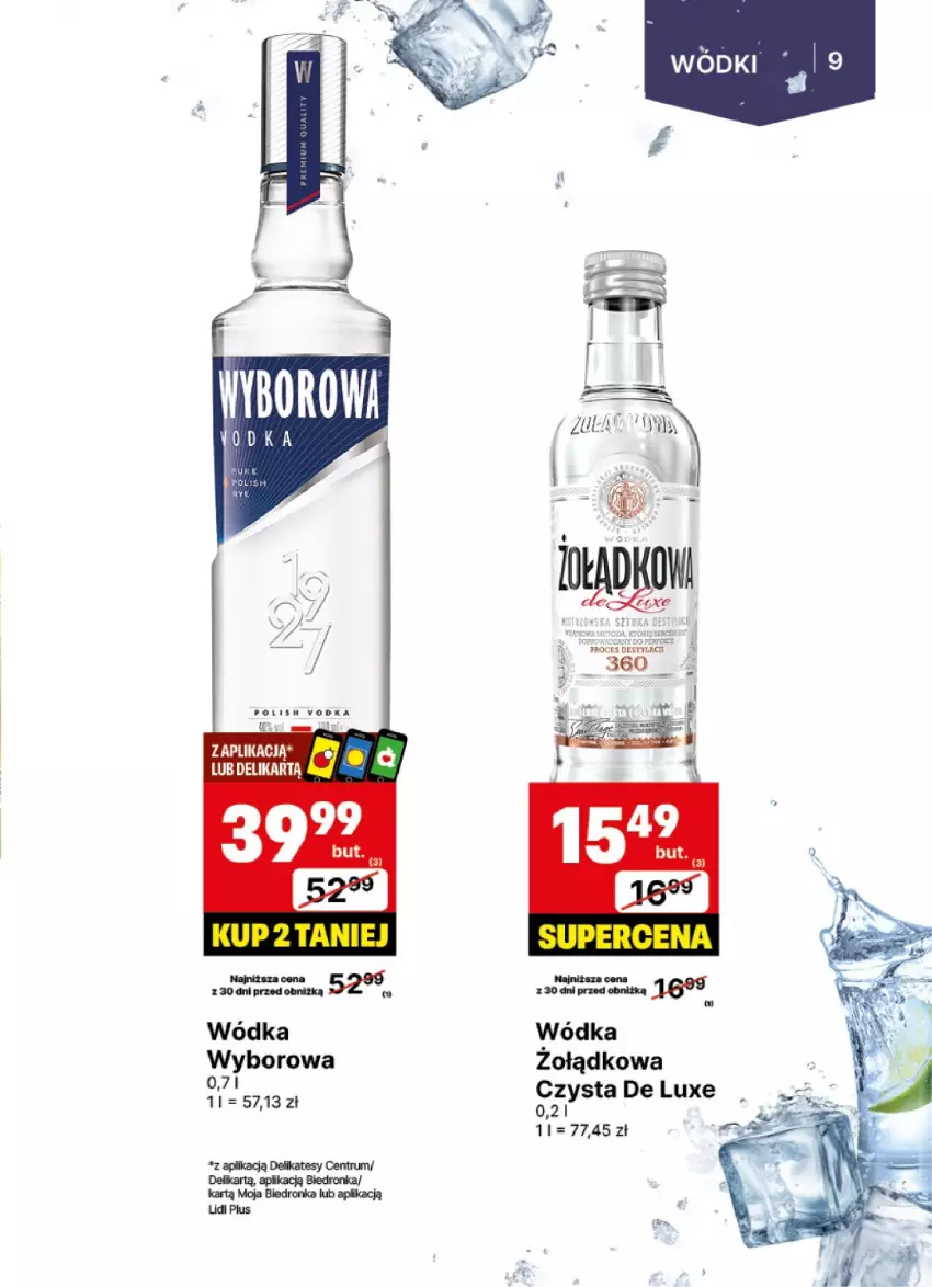 Gazetka promocyjna Delikatesy Centrum - DeliBarek DC41-DC42 - ważna 07.10 do 20.10.2024 - strona 9 - produkty: LG, Rum, Wódka, Wyborowa