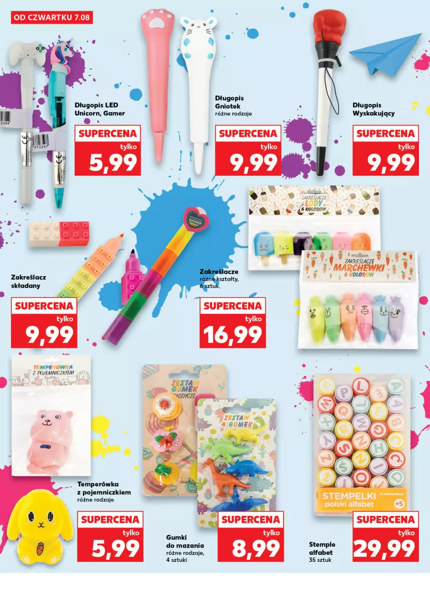 Gazetka promocyjna Kaufland - Kaufland - ważna 13.08 do 20.08.2025 - strona 18 - produkty: Długopis, Fa