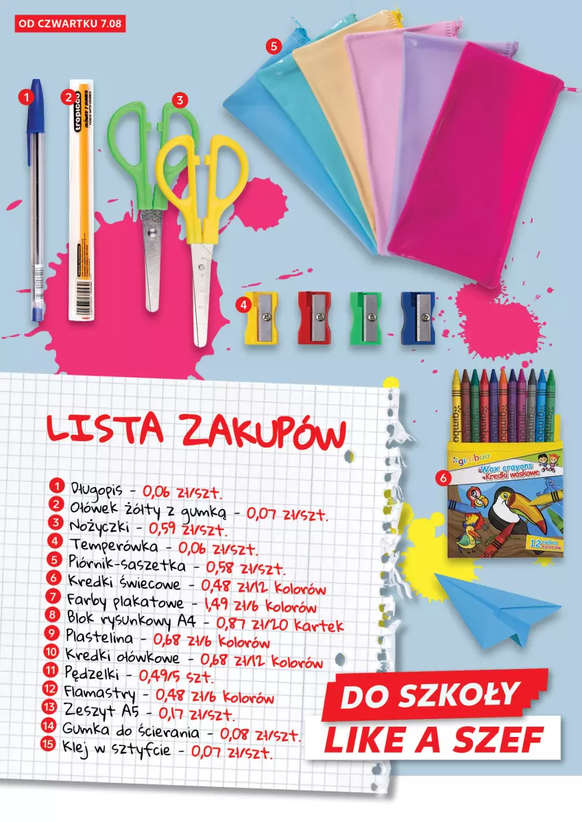 Gazetka promocyjna Kaufland - Kaufland - ważna 13.08 do 20.08.2025 - strona 2 - produkty: Acer, Flamastry, Klej, Noż, Nożyczki