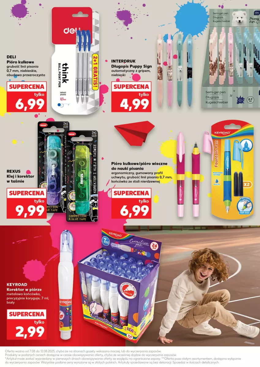 Gazetka promocyjna Kaufland - Kaufland - ważna 13.08 do 20.08.2025 - strona 21 - produkty: Długopis, Klej
