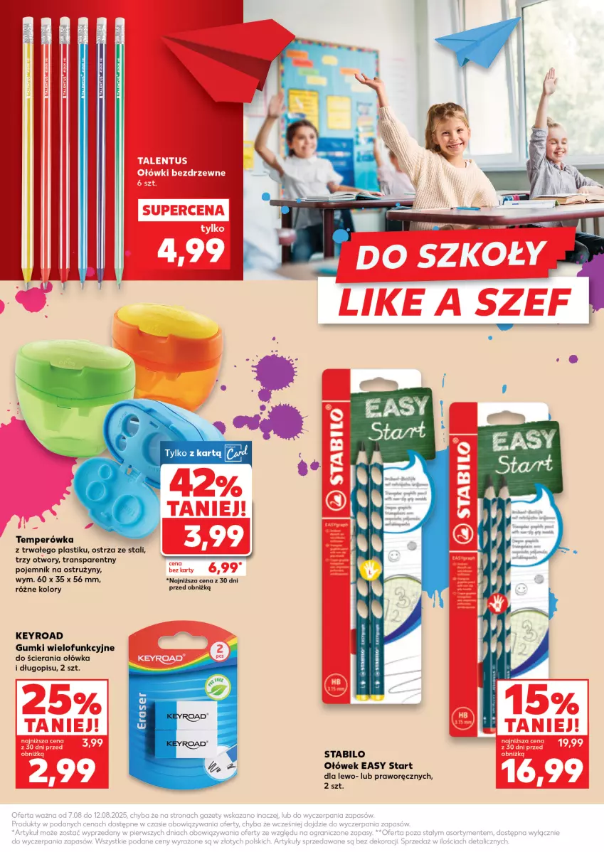 Gazetka promocyjna Kaufland - Kaufland - ważna 13.08 do 20.08.2025 - strona 23 - produkty: Długopis, Pojemnik, Tran
