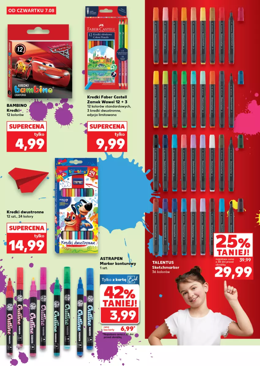 Gazetka promocyjna Kaufland - Kaufland - ważna 13.08 do 20.08.2025 - strona 24 - produkty: Fa, Marker, Sony, Wawel