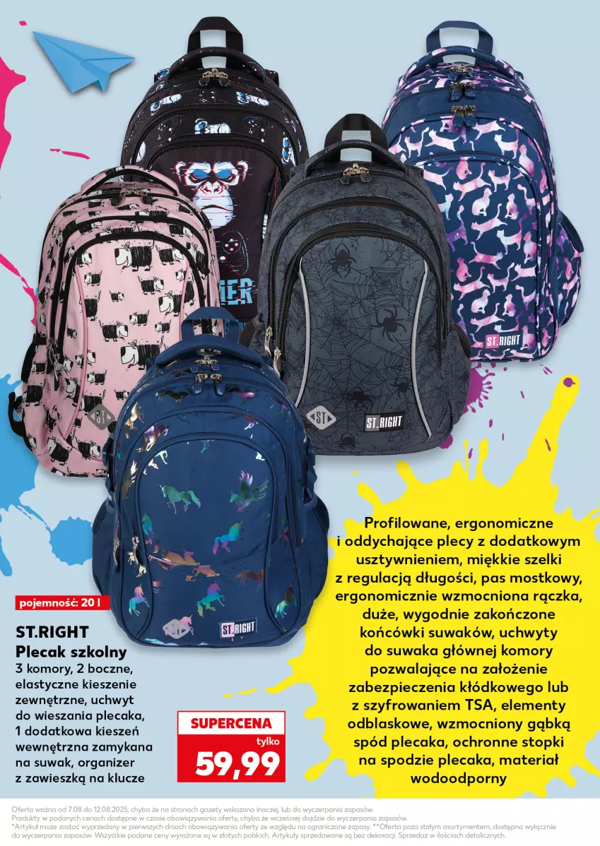 Gazetka promocyjna Kaufland - Kaufland - ważna 13.08 do 20.08.2025 - strona 37 - produkty: Organizer, Piec, Plecak, Por, Top, Uchwyty