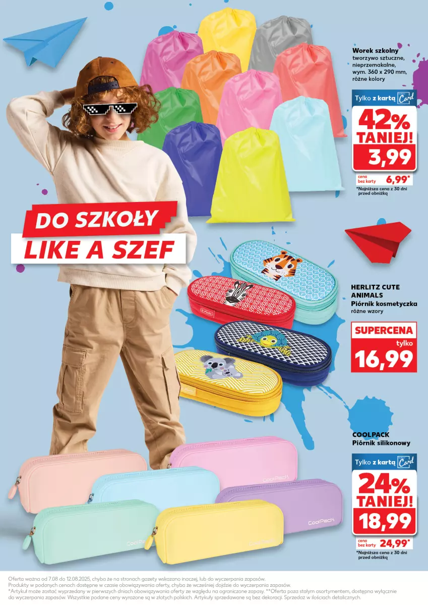 Gazetka promocyjna Kaufland - Kaufland - ważna 13.08 do 20.08.2025 - strona 39 - produkty: Kosmetyczka, Piórnik