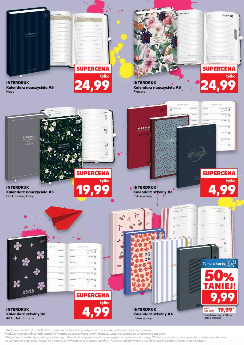 Gazetka promocyjna Kaufland - Kaufland - ważna 13.08 do 20.08.2025 - strona 41 - produkty: Kalendarz