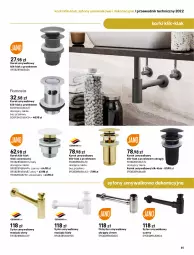 Gazetka promocyjna Castorama - Przewodnik techniczny 2022 - Gazetka - ważna od 30.03 do 30.03.2022 - strona 55 - produkty: Zestaw wannowy, Rura, Syfon, Przewodnik, Fa