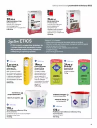 Gazetka promocyjna Castorama - Przewodnik techniczny 2022 - Gazetka - ważna od 30.03 do 30.03.2022 - strona 91 - produkty: Por, Gra, Klej, Siatka, Wełna, Grunt, Przewodnik, Podkład, Fa