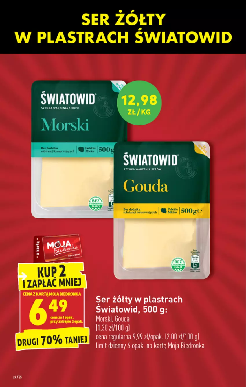 Gazetka promocyjna Biedronka - W tym tygodniu PN - ważna 01.03 do 06.03.2021 - strona 24 - produkty: Gouda, Ser