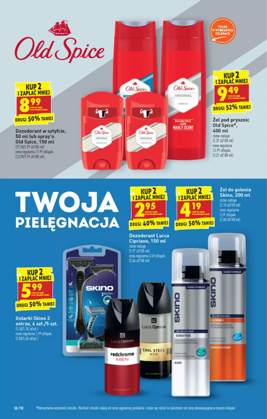 Gazetka promocyjna Biedronka - W tym tygodniu PN - ważna 01.03 do 06.03.2021 - strona 58 - produkty: Dezodorant, Old Spice