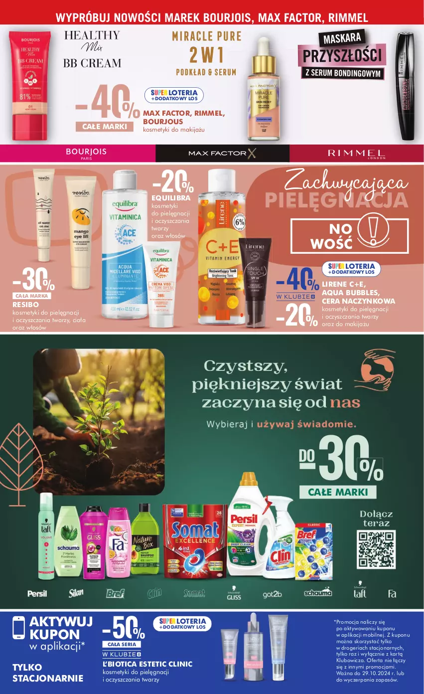 Gazetka promocyjna Super Pharm - ważna 14.10 do 29.10.2024 - strona 9 - produkty: Clin, Fa, Kosmetyki do pielęgnacji, Lirene, Makijaż, Max Factor, Mobil, Ser