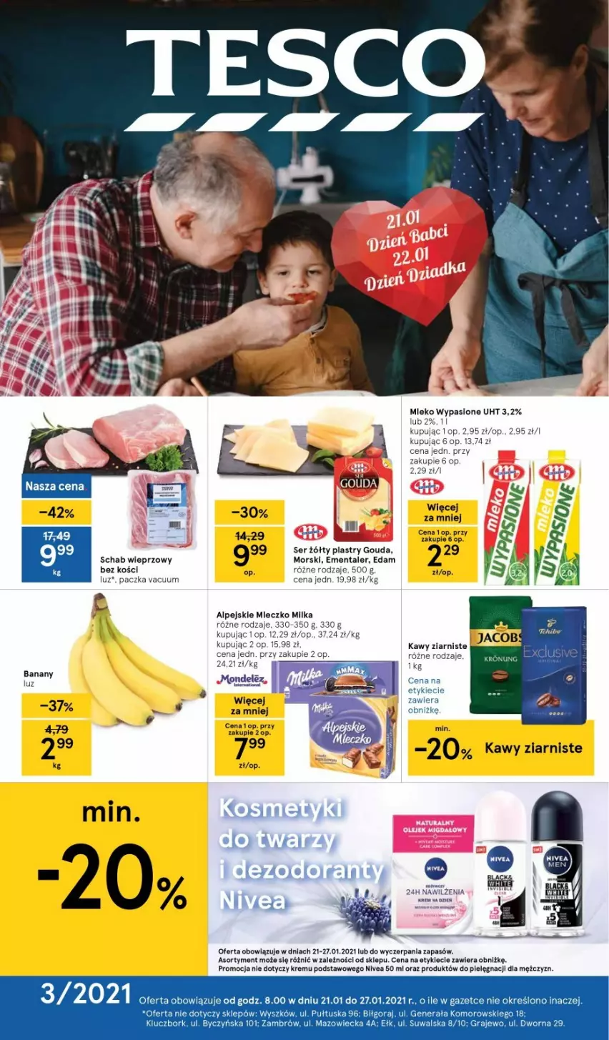 Gazetka promocyjna Tesco - Hipermarkety - ważna 21.01 do 27.01.2021 - strona 1