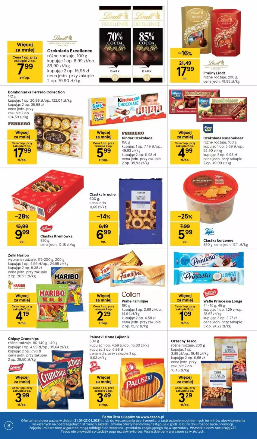 Gazetka promocyjna Tesco - Hipermarkety - ważna 21.01 do 27.01.2021 - strona 8