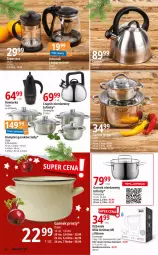 Gazetka promocyjna E Leclerc - Gazetka - ważna od 17.12 do 17.12.2023 - strona 24 - produkty: Dzbanek, Garnek, Czajnik, Kawiarka